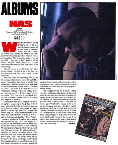 From the Streets to Mainstream: The Rise of Nas and 'Illmatic
